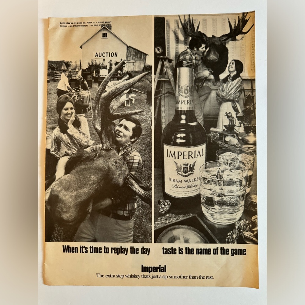 5/$20 Imperial Vintage advertisement 1971